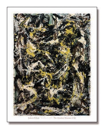 絵画 No.5 ポロックナンバー5 1948 特大キャンバスウォールアート