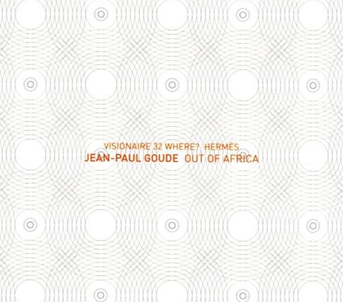 限定マット額装品/エルメス ジャンポールグード OUT OF AFRICA 限定マット額装品/HERMES【エルメス】ジャンポールグード OUT OF