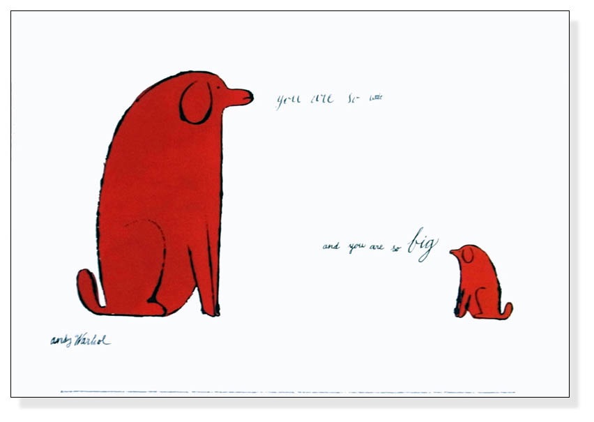 You Are So Little And You Are So Big、 c. 1958（アンディ