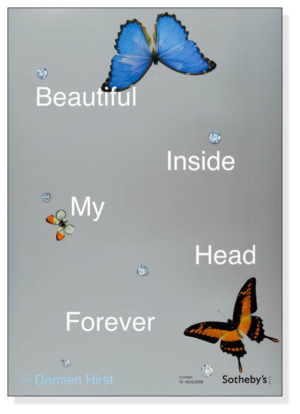 Beautiful Inside/ダミアン ハースト/ポスター