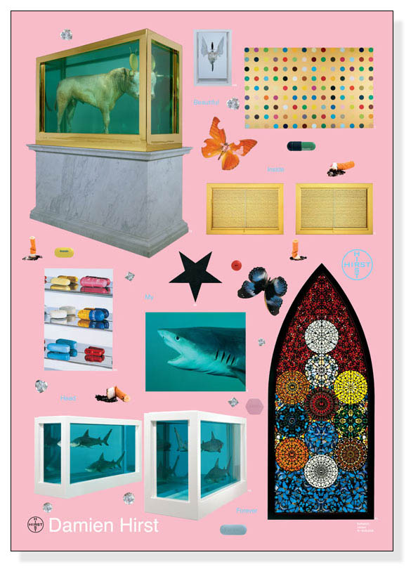 Beautiful Inside/ダミアン ハースト/ポスター