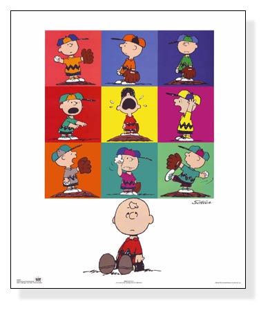 チャーリーブラウン Peanuts（チャールズ シュルツ） ポスター販売の