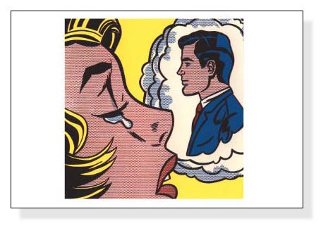 Thinking of Him/ロイ リキテンスタイン/アートポスター Thinking of Him（ロイ リキテンスタイン） ポスター販売のアズ