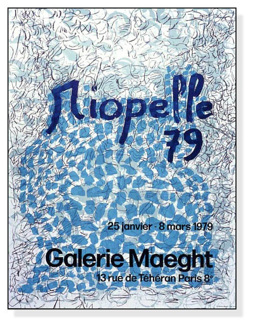 Le Cygne（リオペラ）Riopelle アートポスター Le Cygne（リオペラ）Riopelle アートポスター