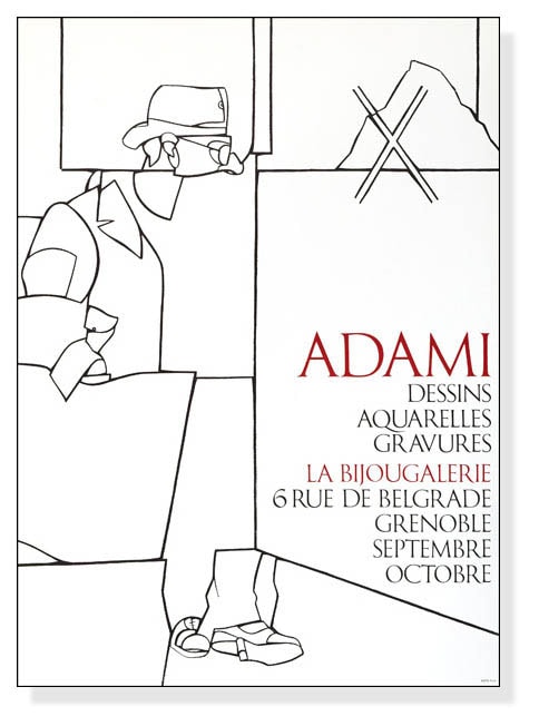 フロイト ヴァレリオ・アダミ adami アートポスター フロイト（ヴァレリオ・アダミ） ポスター販売のアズポスター