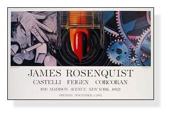 Exhibition/ジェームズ ローゼンクイスト/アートポスター