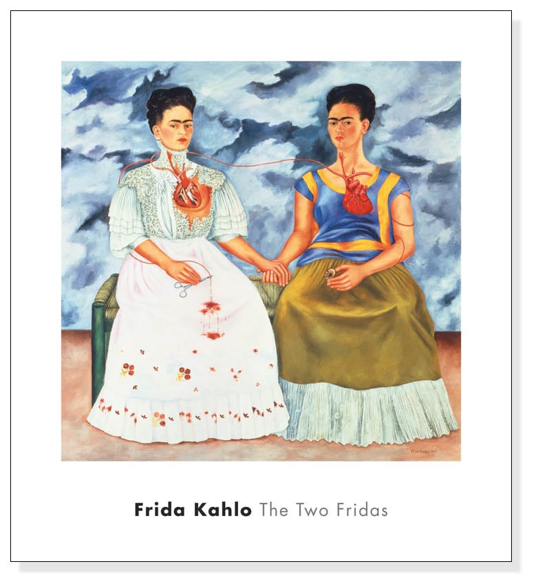 The Two Fridas、 1939（フリーダ カーロ）【f】 ポスター販売のアズ ...