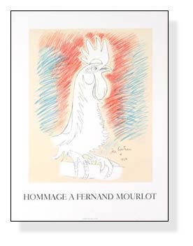 額装品/Homage 限定1000/ジャン コクトー/ポスター Homage a Fernand Mourlot 限定1000枚(ジャン コクトー