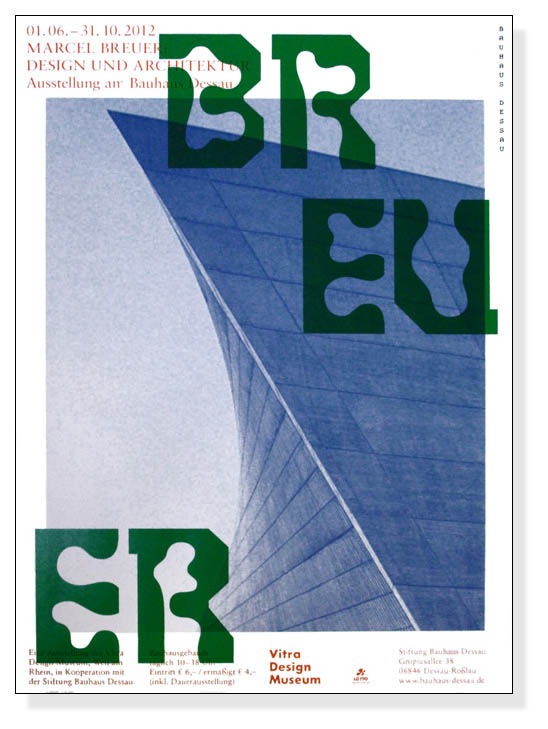 額装済/Marcel Breuer/バウハウス Marcel Breuer Vitra Design Museum 4（バウハウス） ポスター