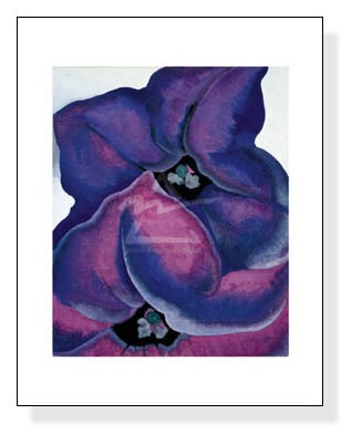 ブランド一覧 | ワールド オンラインストア Purple Petunias ポスター販売の オキーフ） 1925（ジョージア コレクション