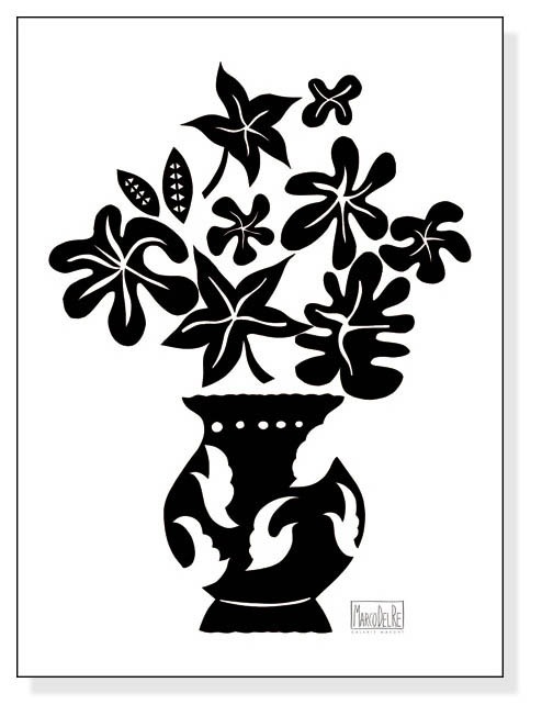 VASE IV NOIR（マルコ） ポスター販売のアズポスター｜ポスター 