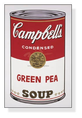 Campbell s Soup I Green Pea 1968（アンディ ウォーホル