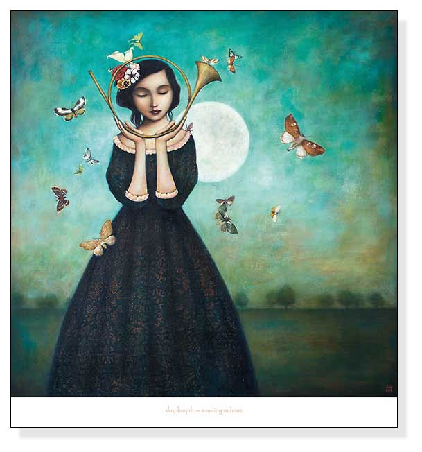 Evening Echoes（ドゥイ ユイン）【f】 ポスター販売のアズポスター 