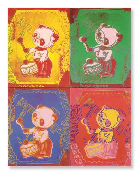 Four Pandas（アンディ ウォーホル）【f】 ポスター販売のアズポスター 