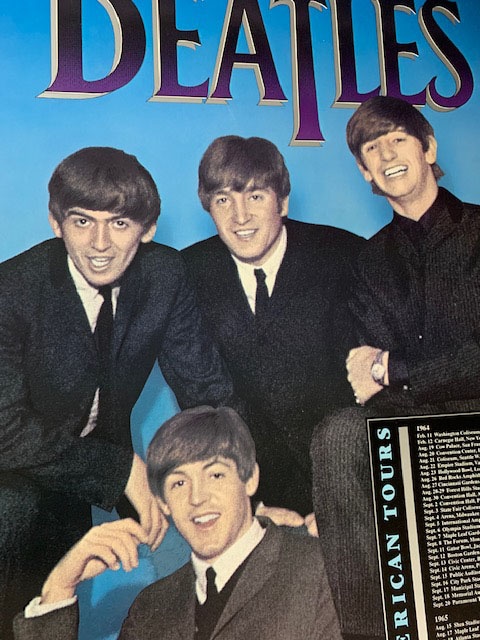 North American Tours 1946-66年/ビートルズ/ポスター