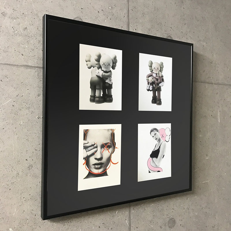 限定マット額装品4セット/Kaws （カウズ ） 限定マット額装品4セット/Kaws （カウズ ）