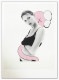 限定マット額装品4セット/Kaws and David Sims【 Kate Moss】（カウズ ブライアン・ドネリー）