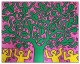 Untitled (Tree of Life)1985（キース ヘリング）
