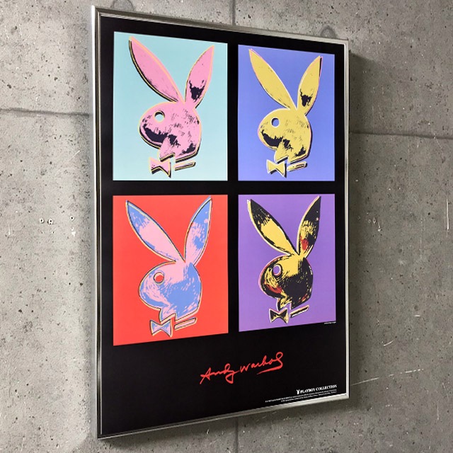 特別額装品/アンディ・ウォーホル Playboy x4 ポスター販売のアズ