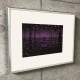 限定マット額装品/草間彌生　/ Infinity Mirror Room (Purple)（クサマヤヨイ）
