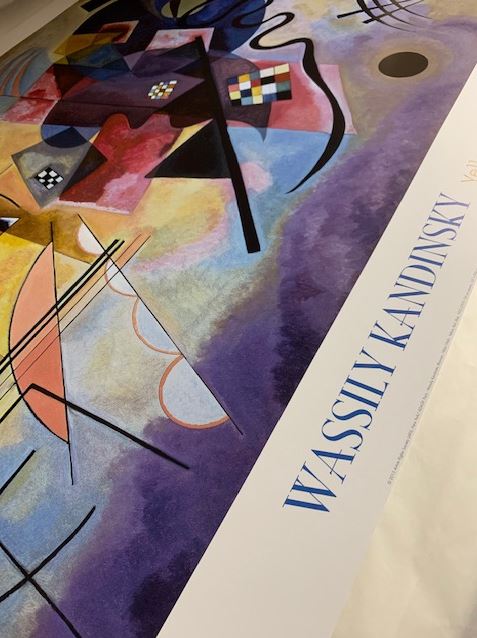Kandinsky : Yellow, red, Blue (1925) : Fine Art Print 90 x 60 cm