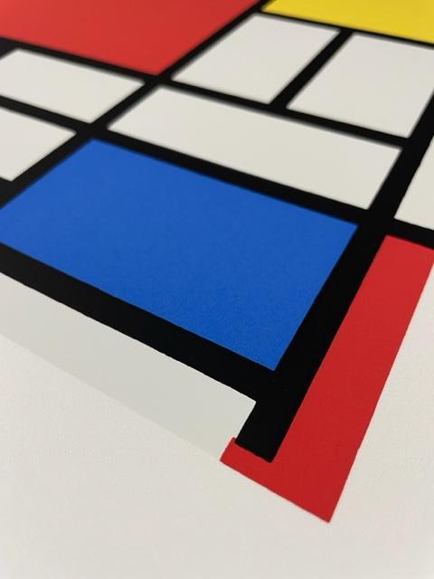 Composition with Red Blue Black and Yellow（ピエト