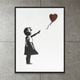 The Art of Banksy/少女と風船/Balloon Girl/バンクシー