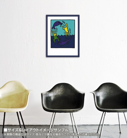 Untitled 1983/キース ヘリング/ポスター Untitled 1983（キース ヘリング） ポスター販売のアズポスター