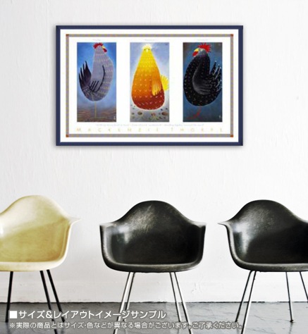 ポスター アート Hayley Lorraine and Lawrence（ソープ） 額装品 アルミ製ベーシックフレーム My Books - Hayley Barrett