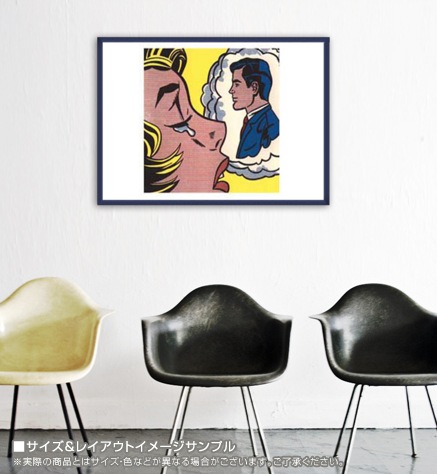 Thinking of Him/ロイ リキテンスタイン/アートポスター Thinking of Him（ロイ リキテンスタイン） ポスター販売のアズ