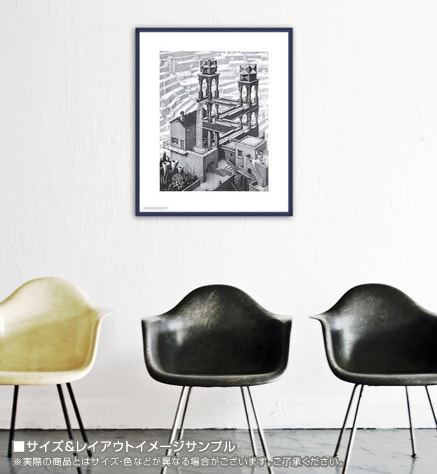 【貴重 M.C. ESCHER/WATERFALL 滝 ポスター】 Waterfall” large poster – M.C. Escher – The Official Website