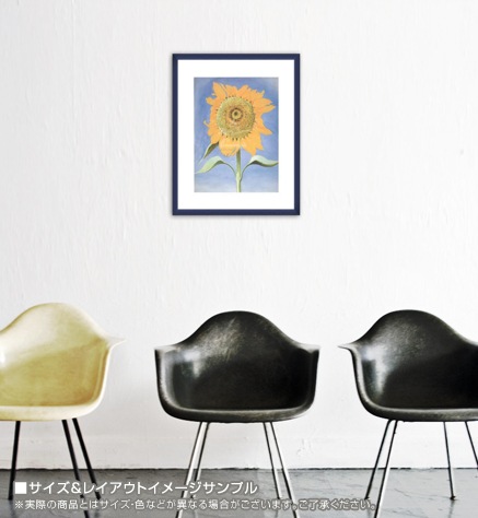 Sunflower New Mexico 1935（ジョージア オキーフ） Amazon.co.jp: Georgia Okeeffeジョージア・オキーフ《Sunflower