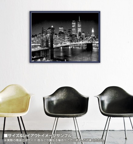 White Brooklyn Bridge/アンリ シルバーマン/ポスター Amazon.co.jp: ポスター アンリ シルバーマン Across the