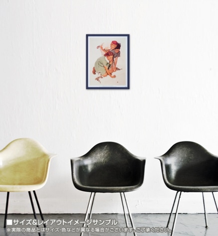 Marbles Champ 1992（ノーマン ロックウェル） ポスター販売のアズ