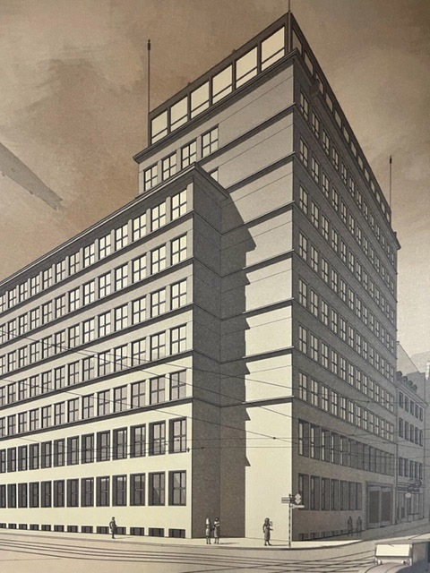 Hochhaus am Ring Wroclaw（ジャン ジェルマンスキー） ポスター販売の 