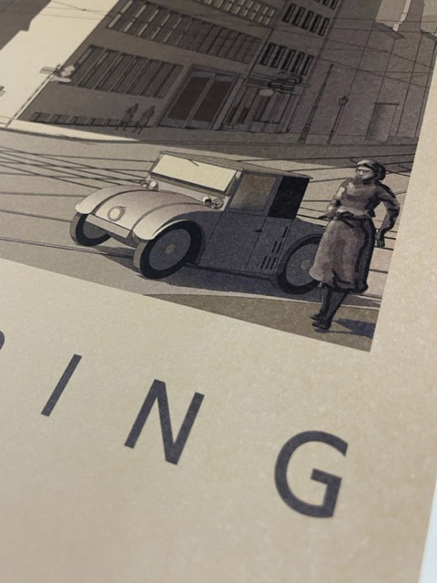 Hochhaus am Ring Wroclaw（ジャン ジェルマンスキー） ポスター販売の 