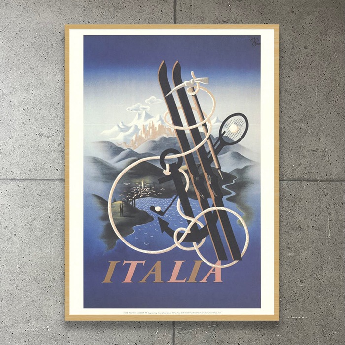 Italia（アドルフ ムーロン カッサンドル） ポスター販売のアズ
