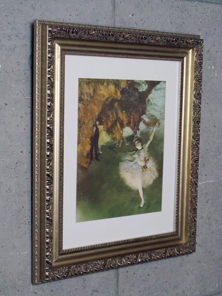 エトワール（舞台の踊り子）（エドガー ドガ） ポスター販売のアズ