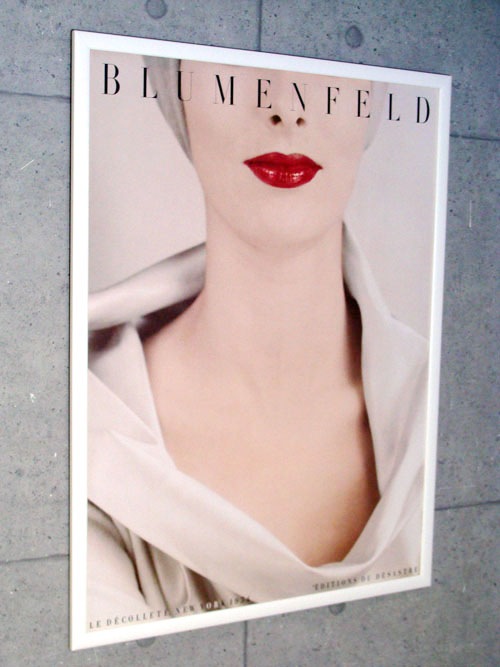 Le Decollete New York 1954（アーウィン ブルメンフェルド） ポスター