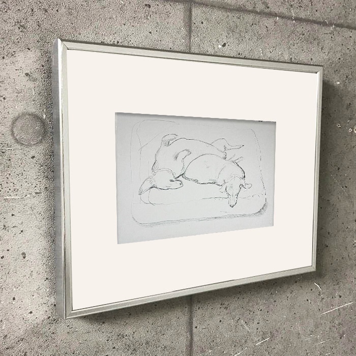 限定マット額装品/David Hockney/デイヴィッド・ホックニー