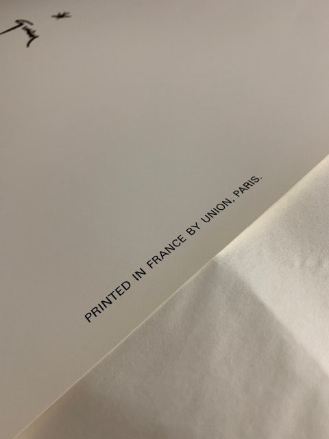 Le Rouge Baiser、Paris 1948/ルネ グリュオ/ポスター