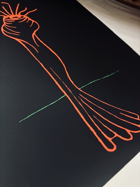 額装品/Calcot/ゴンサロ テナ/限定65枚/アート/サイン・ナンバリング入 Calcot 限定65枚 サイン ナンバリング入（ゴンサロ テナ） ポスター