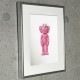 限定マット額装品/Kaws Figure【BFF 2018】（カウズ ブライアン・ドネリー）