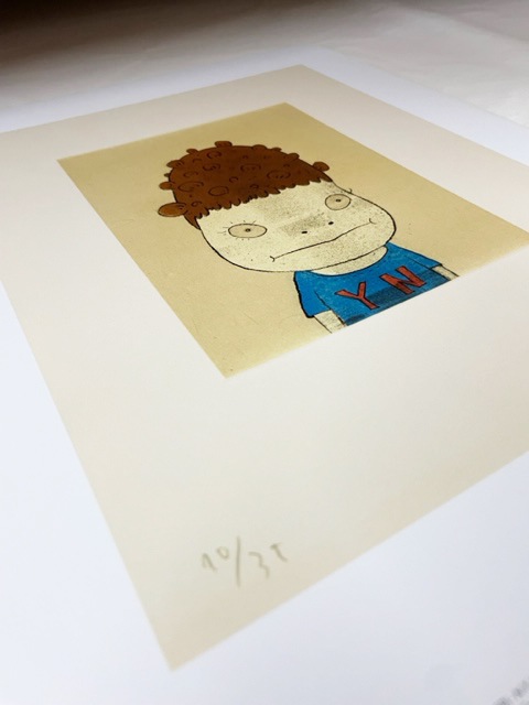 マット額装品 N.Y. (Portrait) 2002/奈良 美智/ポスター