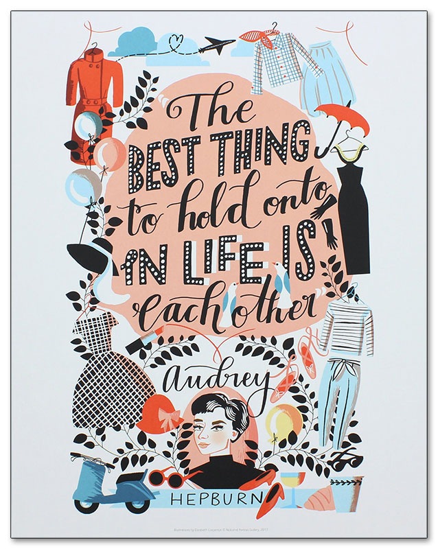 ポスター大型 オードリーヘップバーン 920❎610 【公式通販】