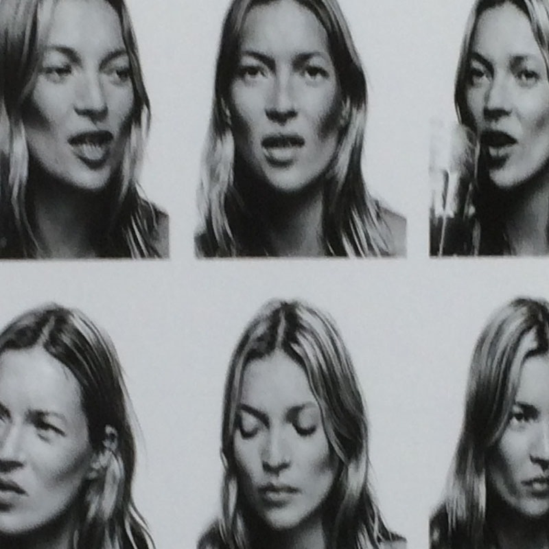 限定マット額装品/ケイトモス1993年/（コリン デイ）