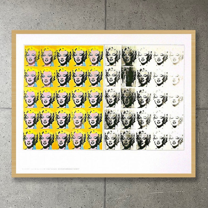 マリリン モンロー1962（アンディ ウォーホル）アートポスター warhol Amazon.co.jp: 120cm マリリン モンロー 超大型サイズあり