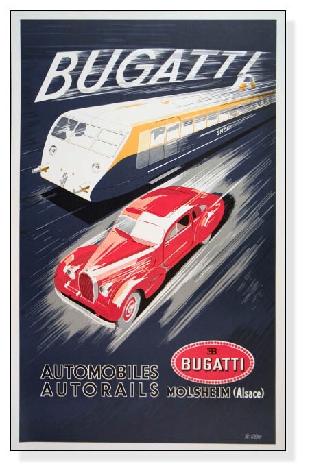 Bugatti ブガッティ（ロバート ゲリ） ポスター販売のアズポスター 
