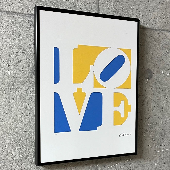 額装済/LOVE UKRAINE /限定150枚手書ナンバリング＆ 証明書付 額装済/LOVE UKRAINE /限定150枚手書ナンバリング＆ 証明書付