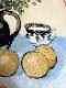 静物：マヨリカ焼きの水差しと野の花々 1888（フィンセント ファン ゴッホ）